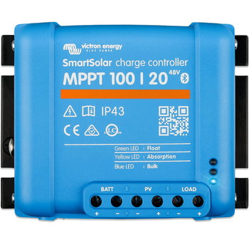 Victron SmartSolar MPPT 100/20 Bluetooth integrated